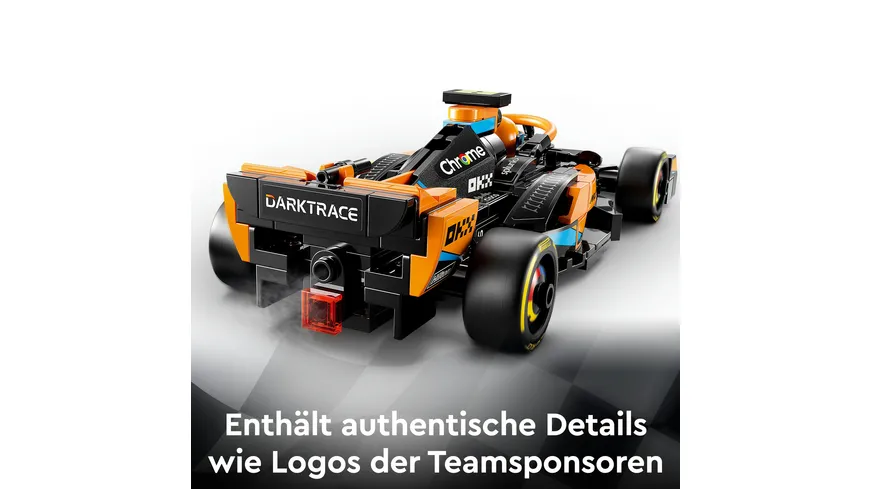 LEGO 76919 ǀ Speed Champions McLaren Formel-1 Rennwagen 2023, Spielset
