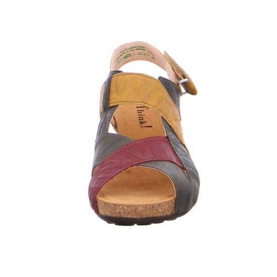 THINK Klassische Sandalen bunt Traudi