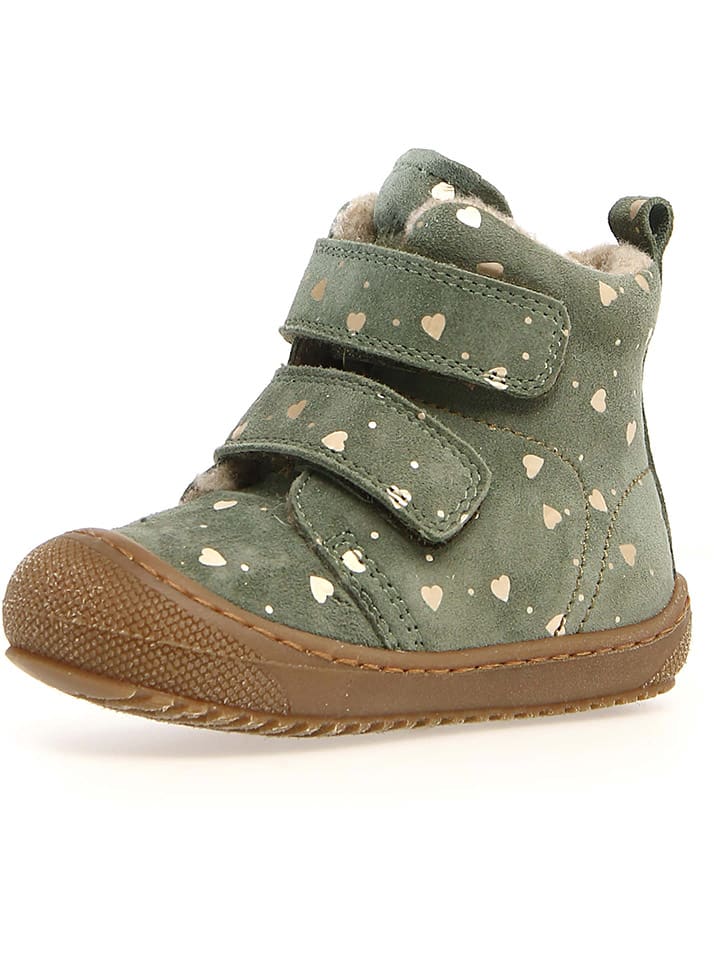 Naturino Leder-Winterboots in Grün günstig kaufen