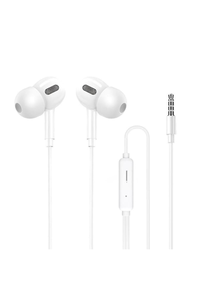 COFI 1453 WEKOME YA11 - Kabelgebundene HiFi-Kopfhörer mit 3,5-mm-Klinke (Weiß) in Weiß günstig kaufen 100 cm
