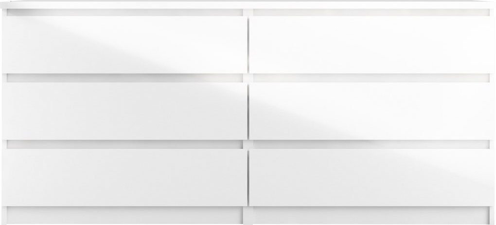Home affaire Kommode Naia, Elegante und moderne Kommode mit 6 geräumige Schubladen