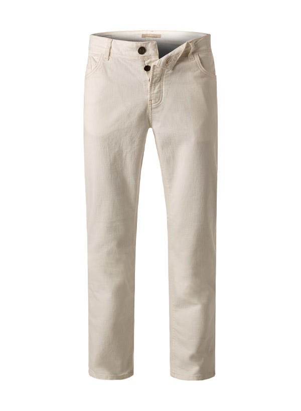BOGGI MILANO, Jeans, Baumwoll-Stretch, creme