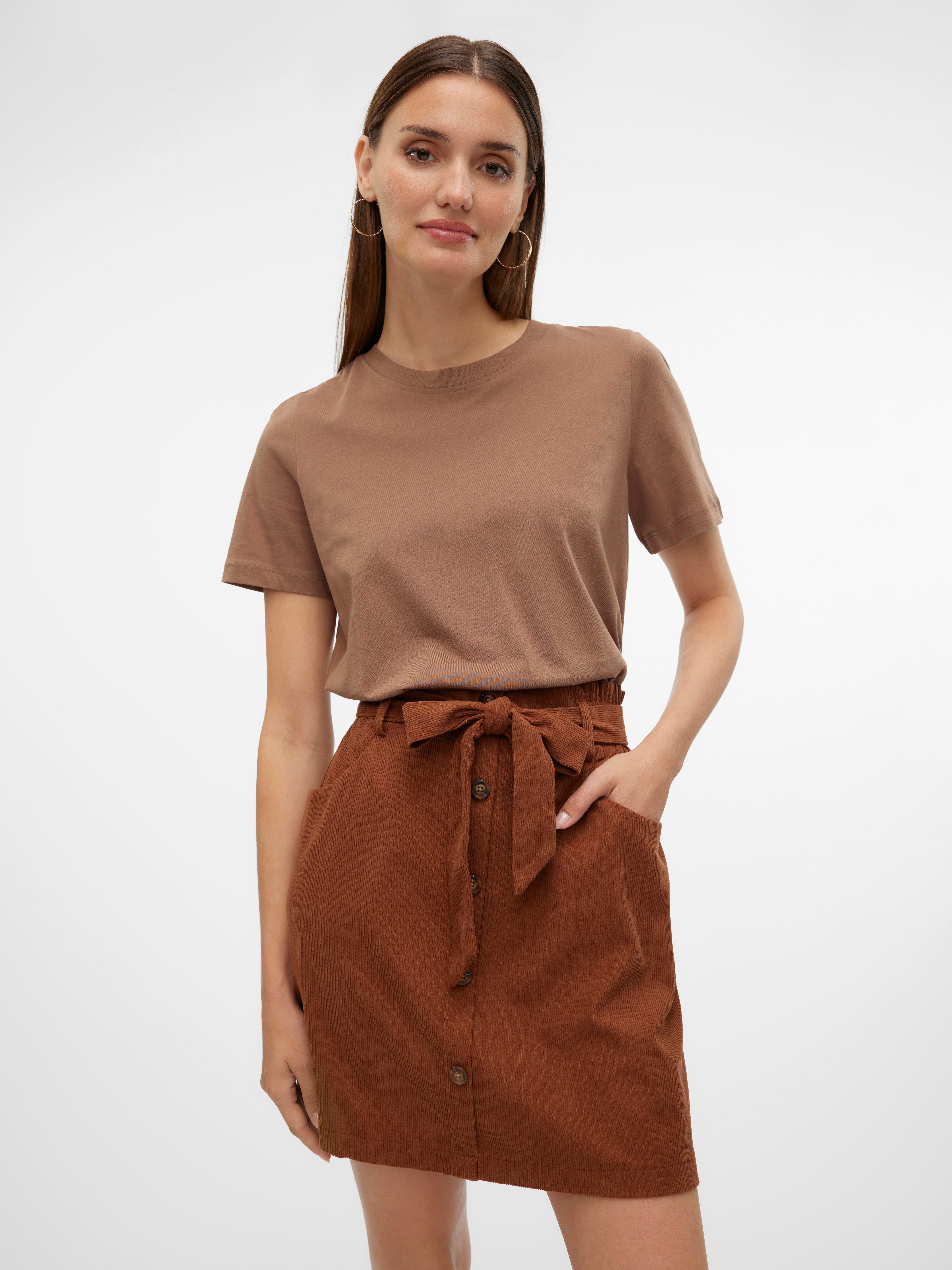 VMVILJA Hohe Taille Kurzer Rock