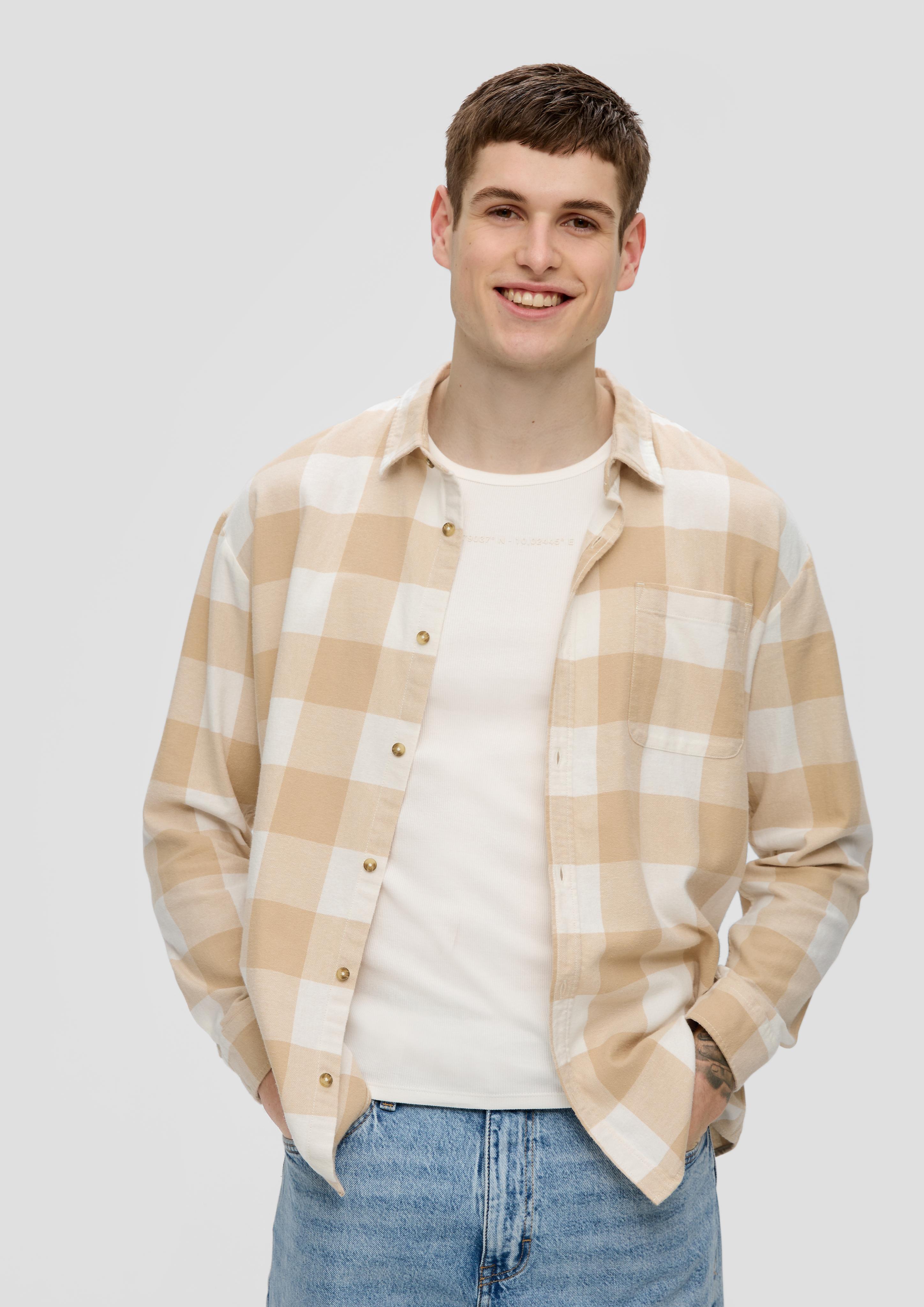 Kariertes Hemd aus Baumwolle  2144987-81N0