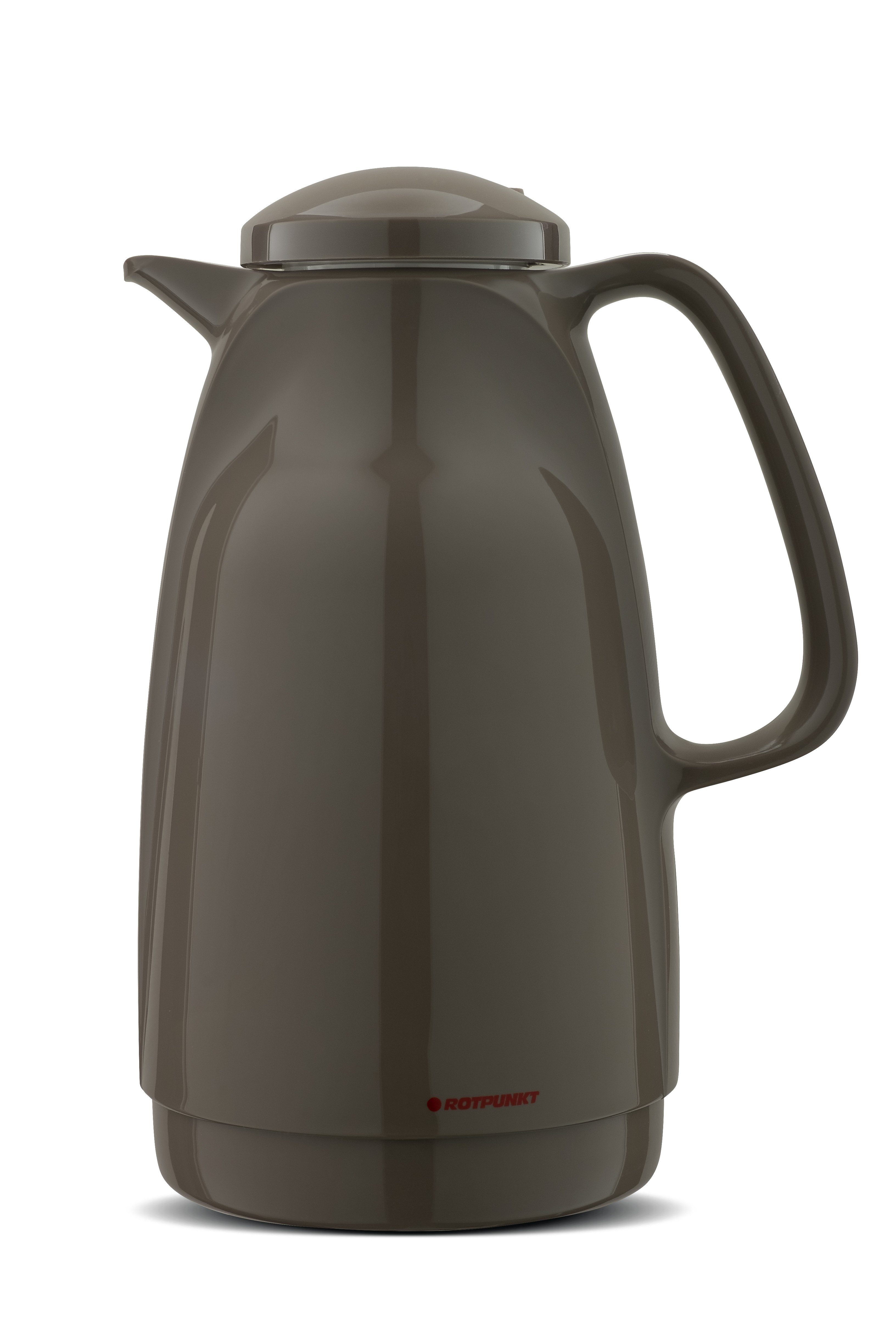 ROTPUNKT Isolierkanne 1,5 Liter 227 Glaseinsatz I hochwertig I langlebig I voller Geschmack, 1.5 l, (Kaffeekanne I Teekanne), Glaskolben aus doppelwandigem Rosalin-Glas