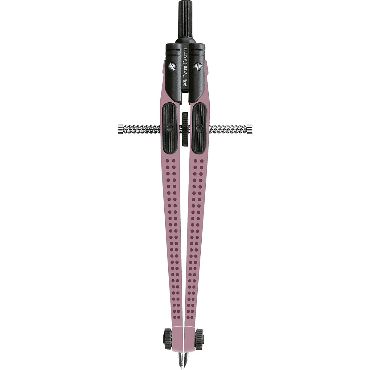 Schnellverstellzirkel GRIP rosé, inkl. Ersatzteilen & Minen