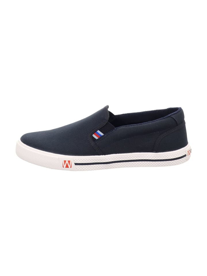 WESTLAND Sportliche Slipper in Blau günstig kaufen