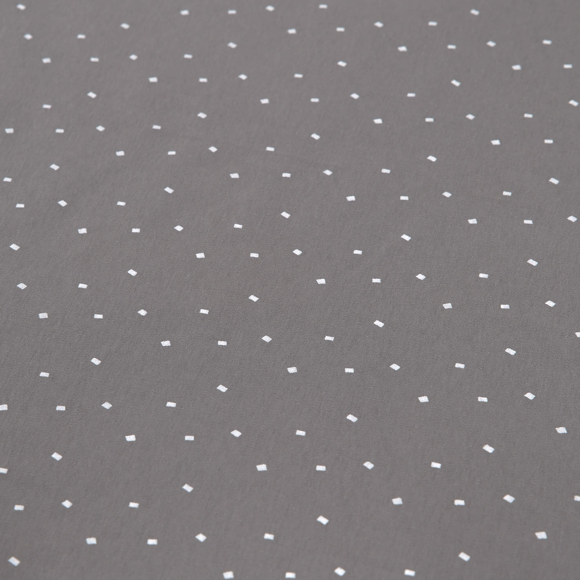 Babydecke - Bio Baumwolle, Spots Anthracite