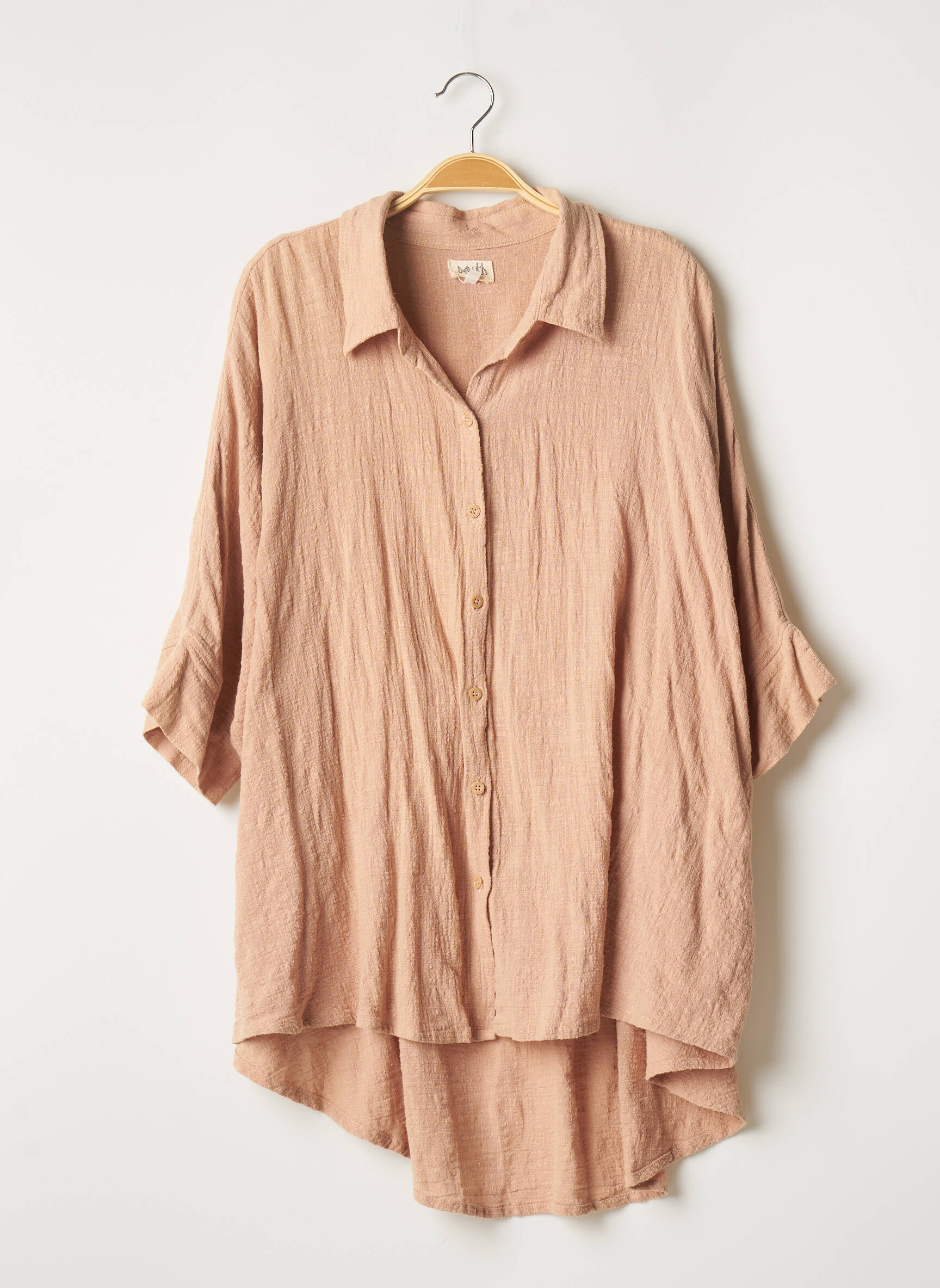 Pepyth Tuniquemanchelongue Femme couleur rose