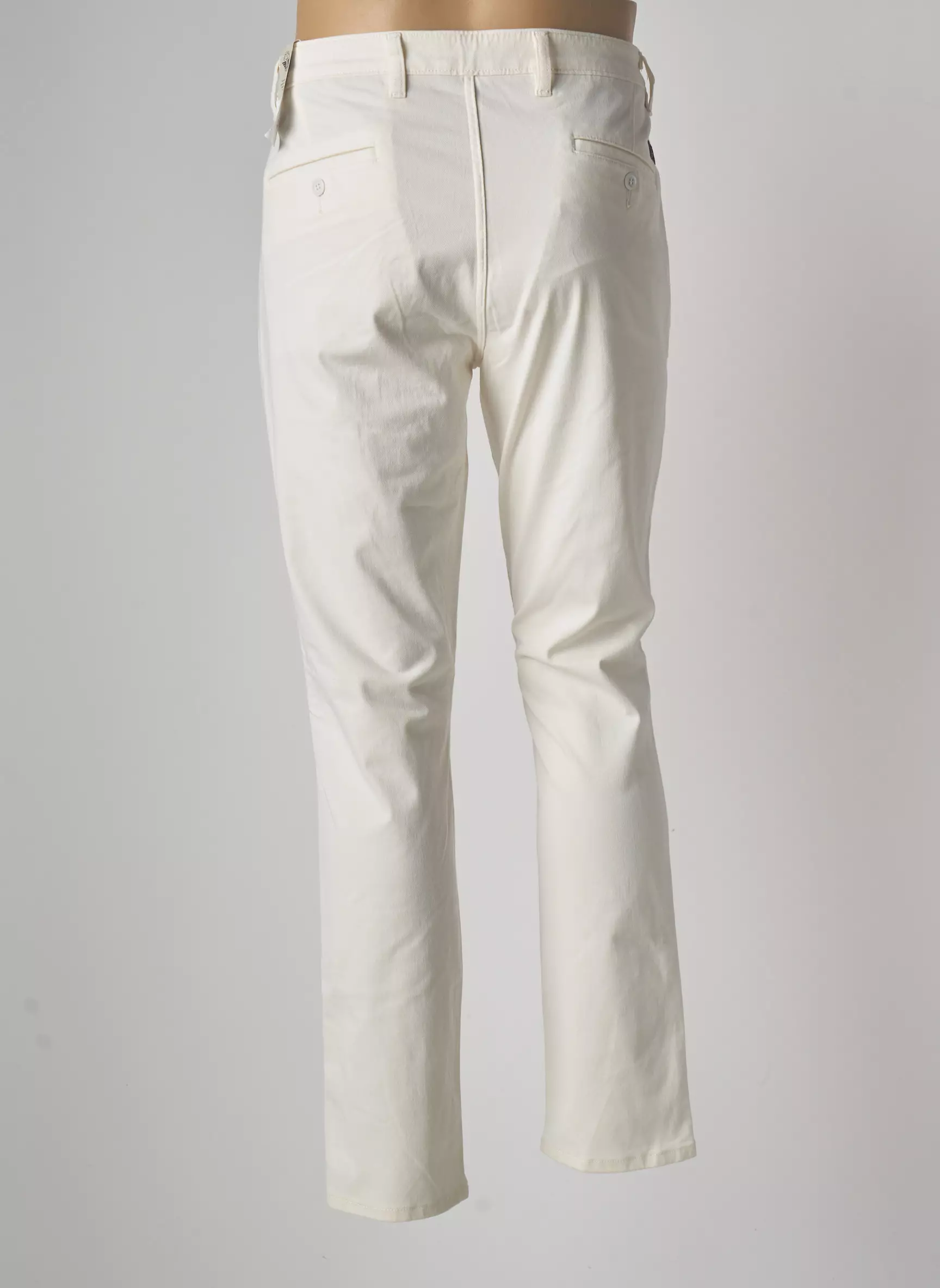 Dockers Pantalons Chino Homme couleur blanc