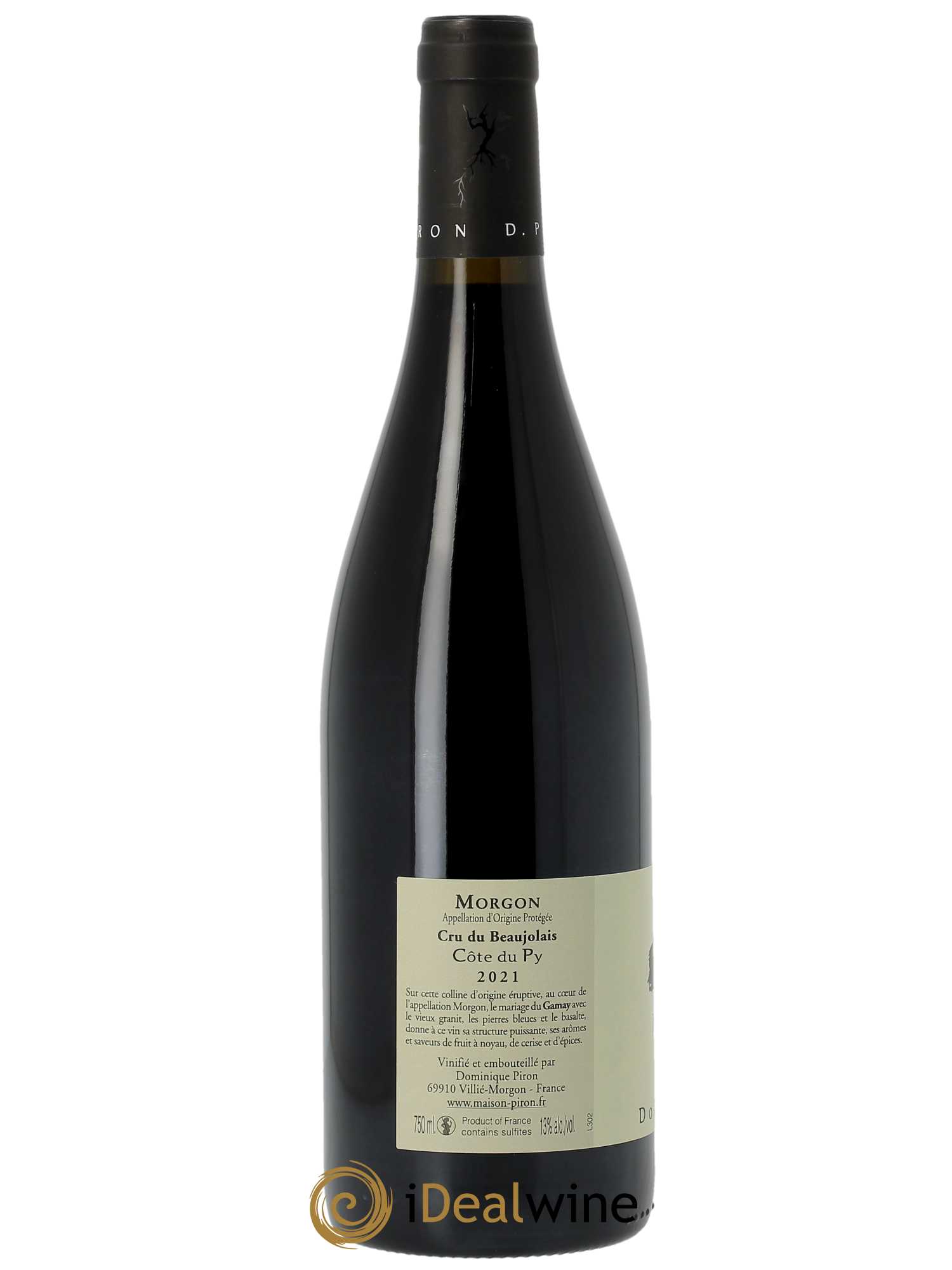 Morgon Côte du Py Dominique Piron (Domaine)  2021 - Lot de 1 Bouteille