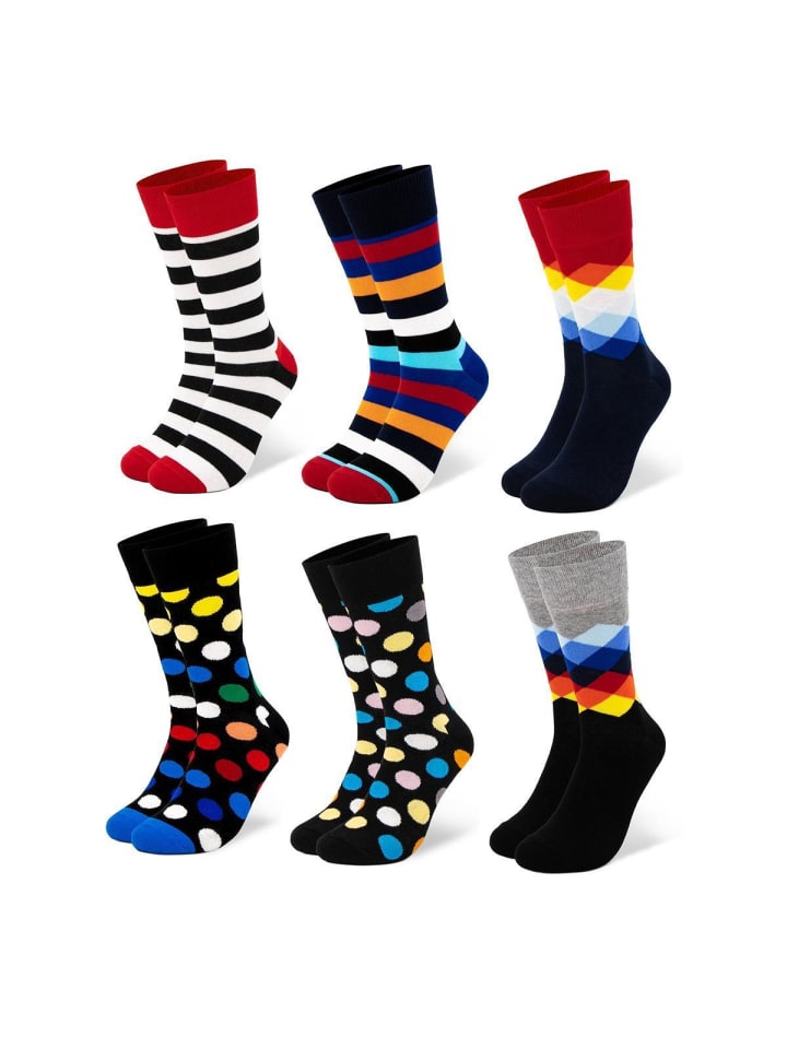 Occulto 6er Pack Bunte Socken Sigi in Mix2 günstig kaufen