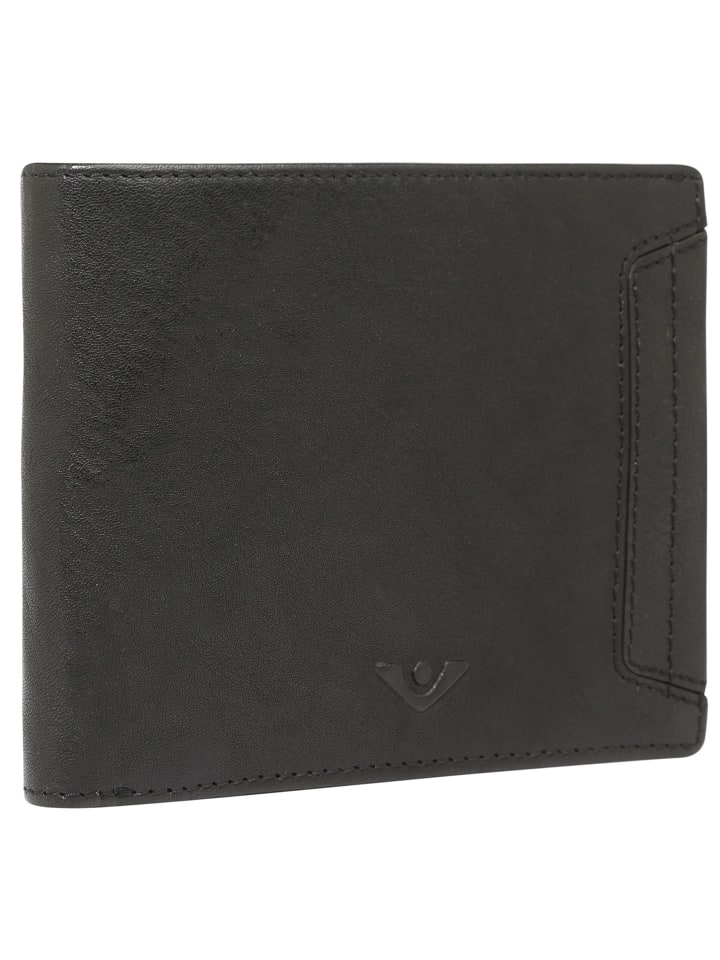VLD VOi Leather Design Dakota Gero Geldbörse Leder 12,5 cm in schwarz günstig kaufen onesize