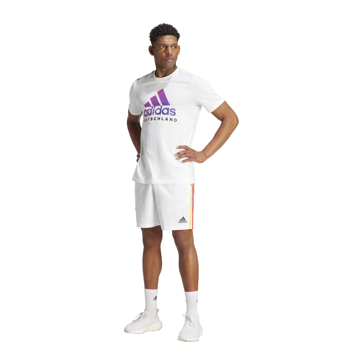 adidas DFB Deutschland DNA Graphic T-Shirt EM 2024 Weiss