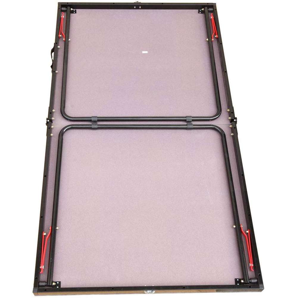 MUWO Indoor faltbare Mini Tischtennisplatte 137 x 76 cm blau
