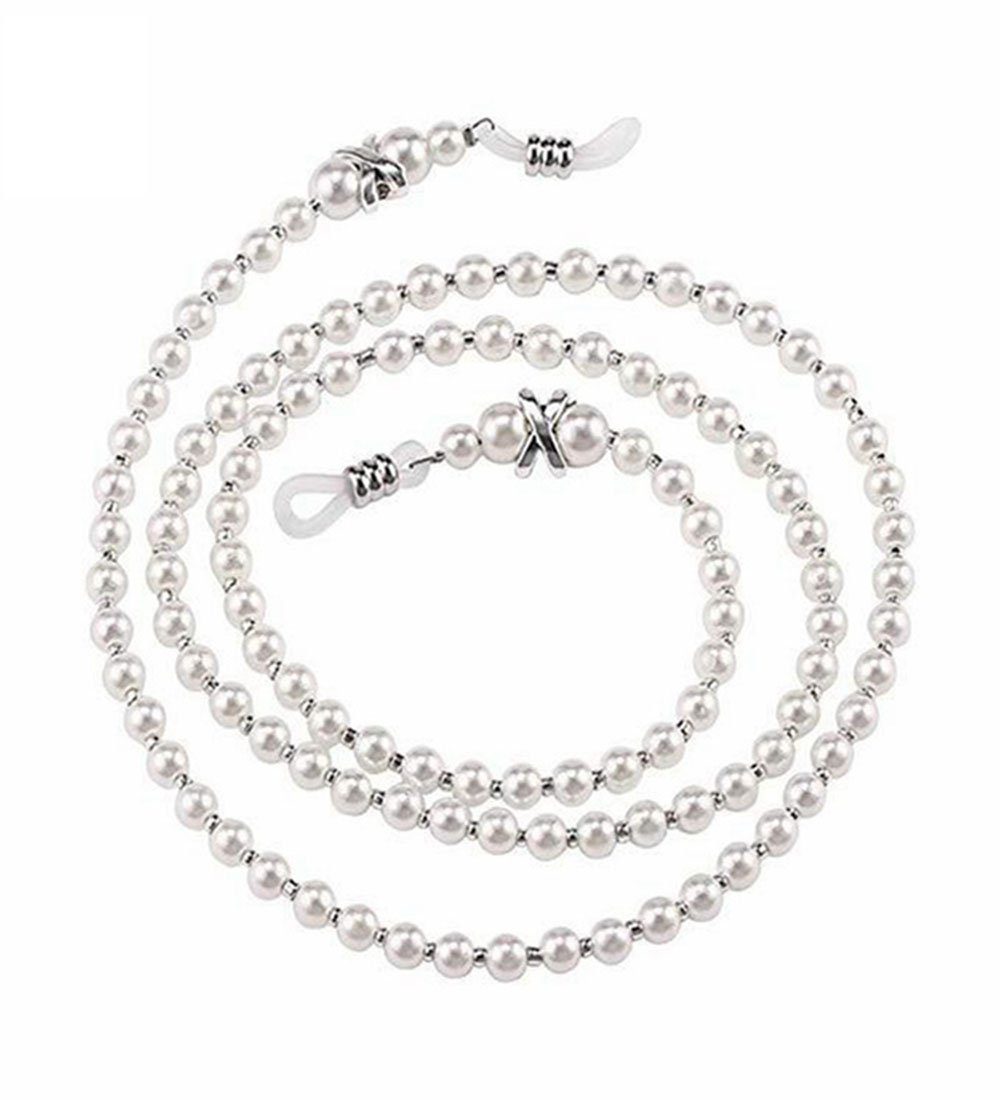 Ronner UG Brillenkette Brillen Kette Gläser Halskette Halter Perlen Brillen Cords Brillenband