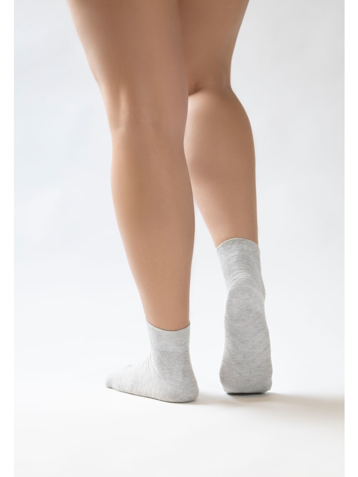 camano Kurzsocken Mesh Ventilation 10er Pack mesh ventilation in fog melange günstig kaufen