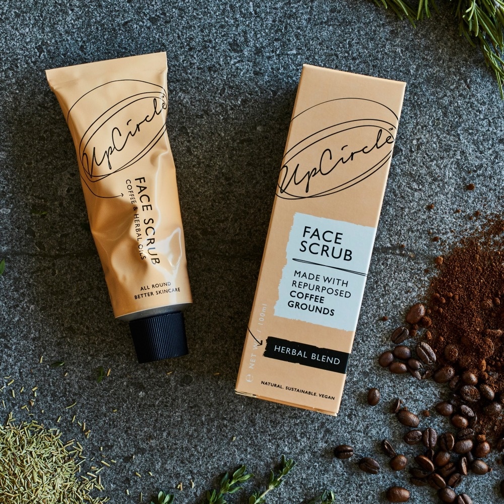 upcircle Care: Coffee Face Scrub - Herbal Blend Soin Visage