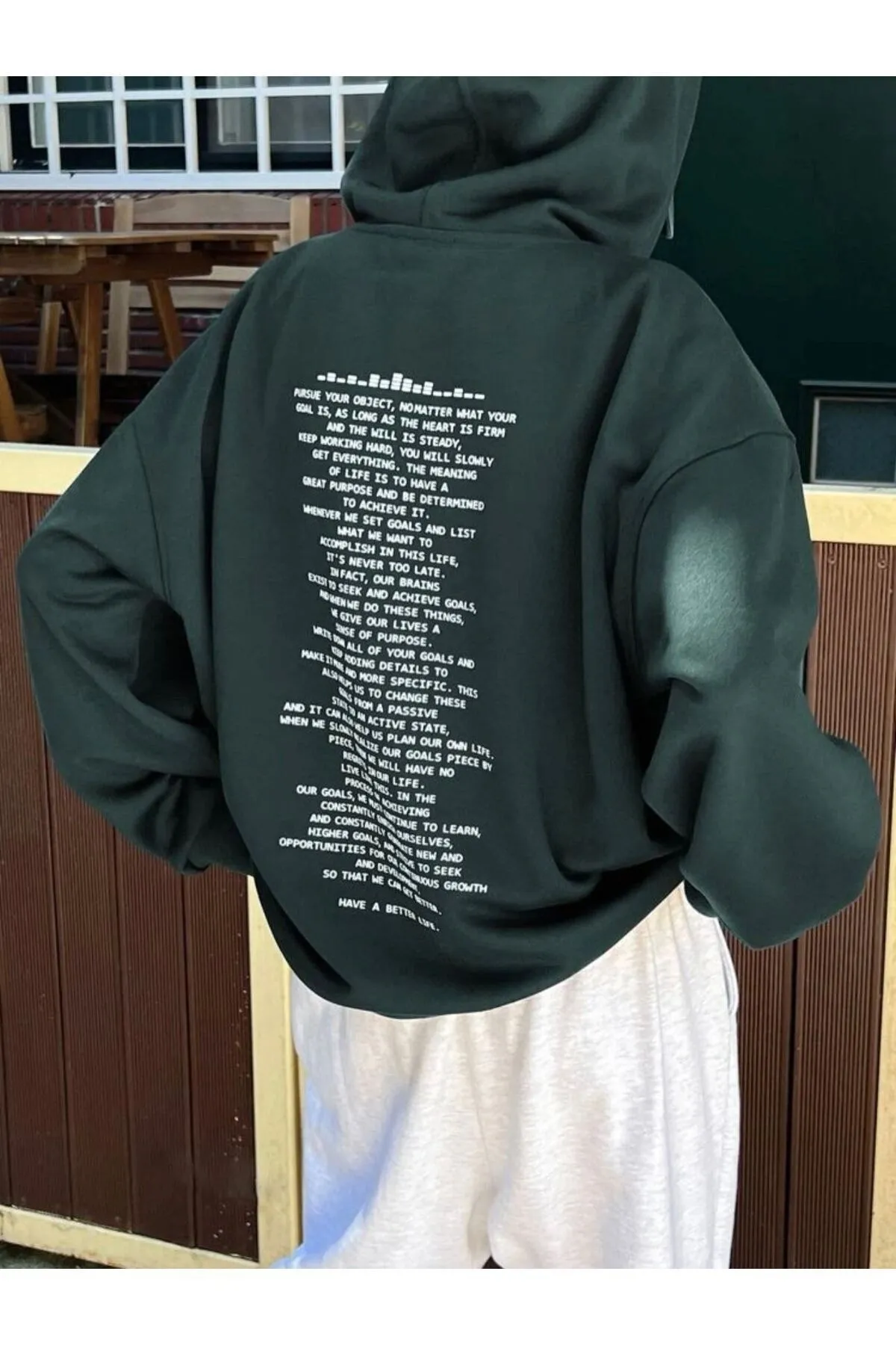MOONBULL  Sweatshirt - Grün - Regular Fit