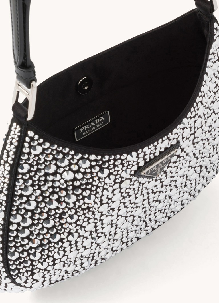 Prada Cleo satiini olkalaukku