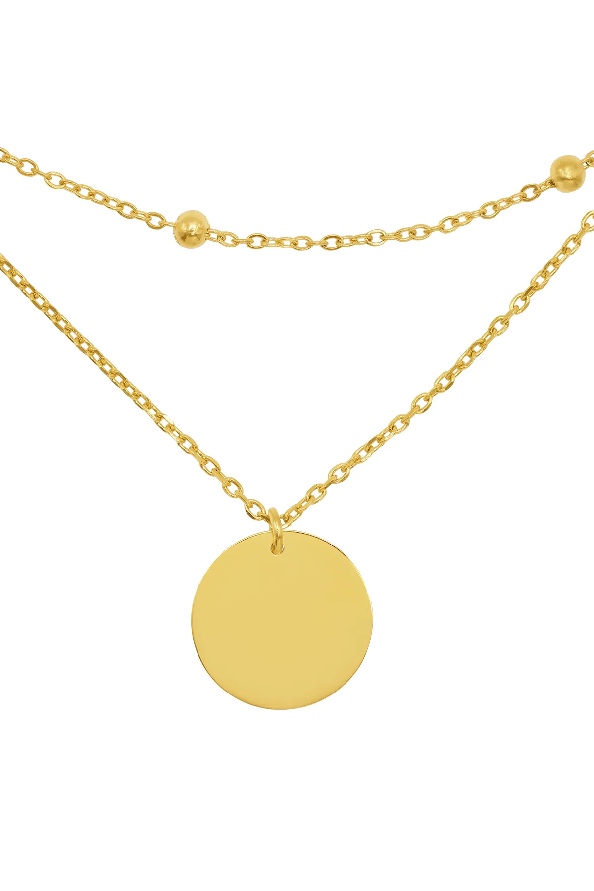 Heideman  Layering Halskette Damen Livia goldfarben modisch