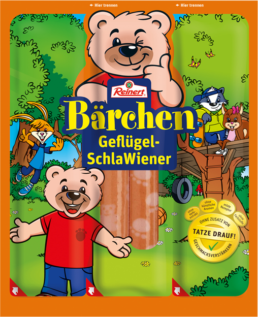 Reinert Bärchen-Geflügel-SchlaWiener