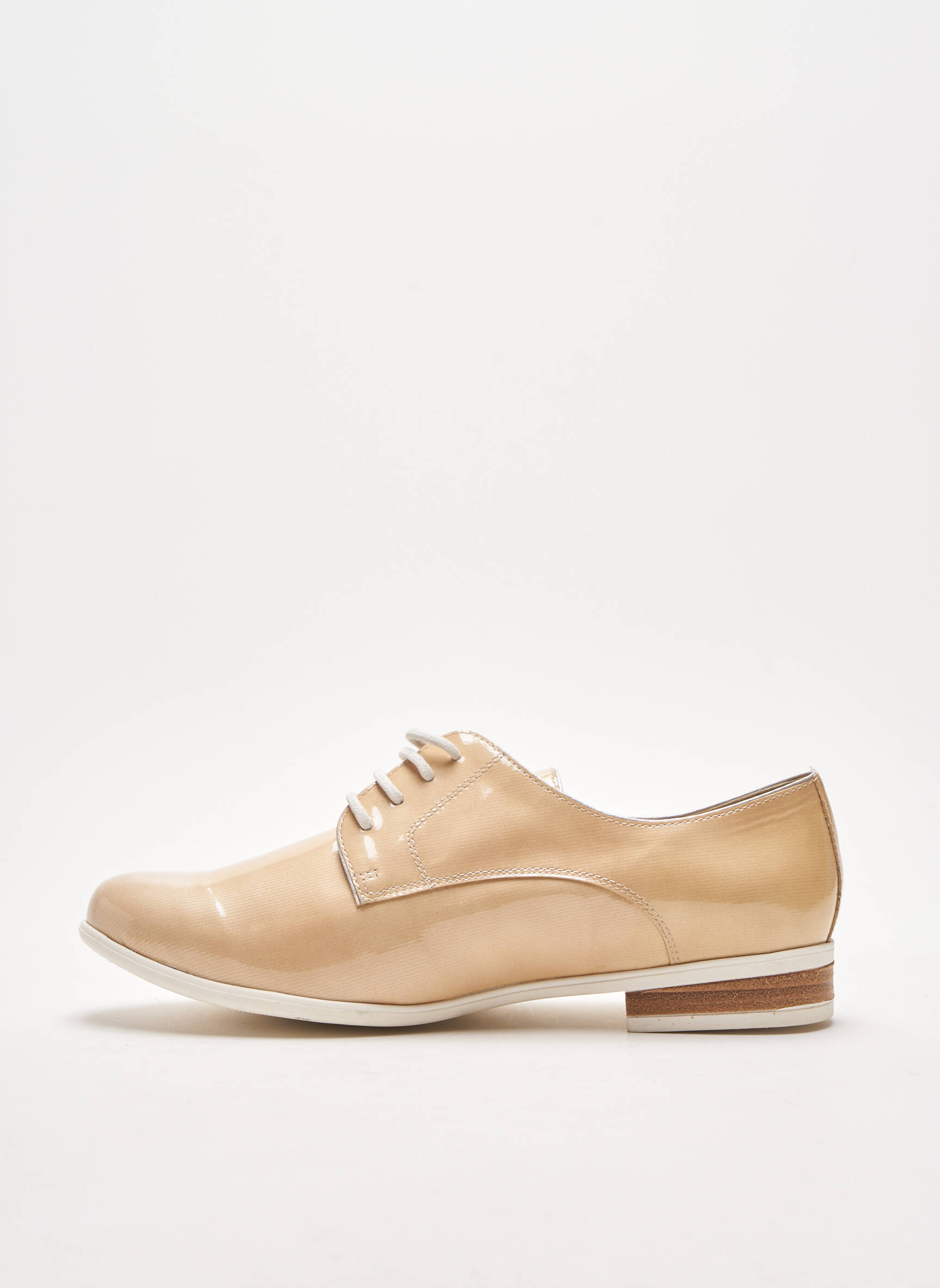 Geo Reino Derby Femme couleur beige