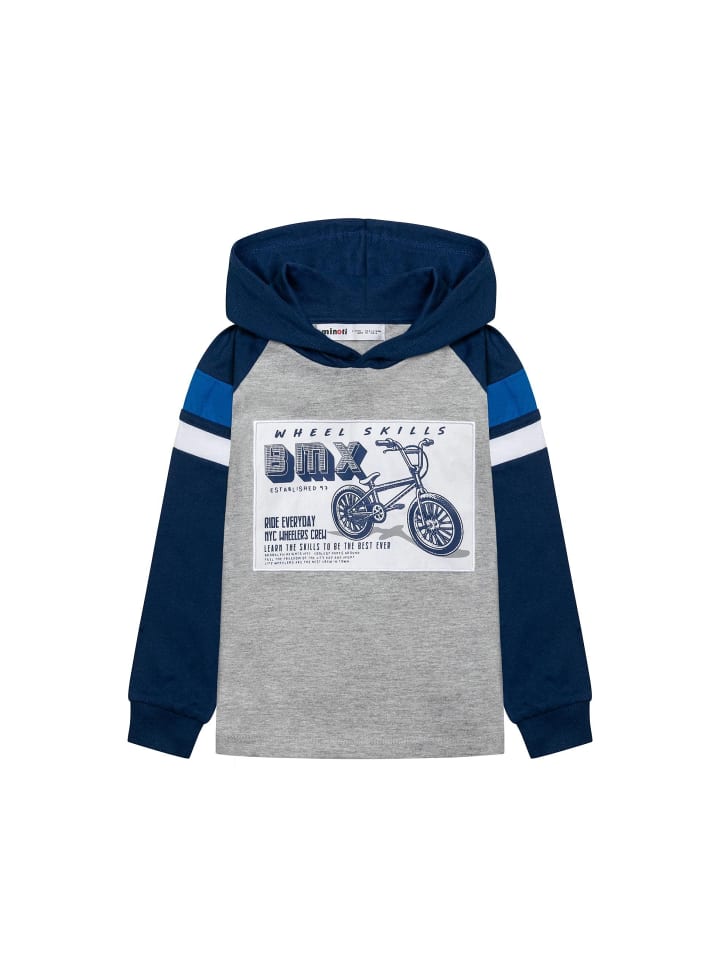 Minoti Longsleeves Peace 3 in grau günstig kaufen
