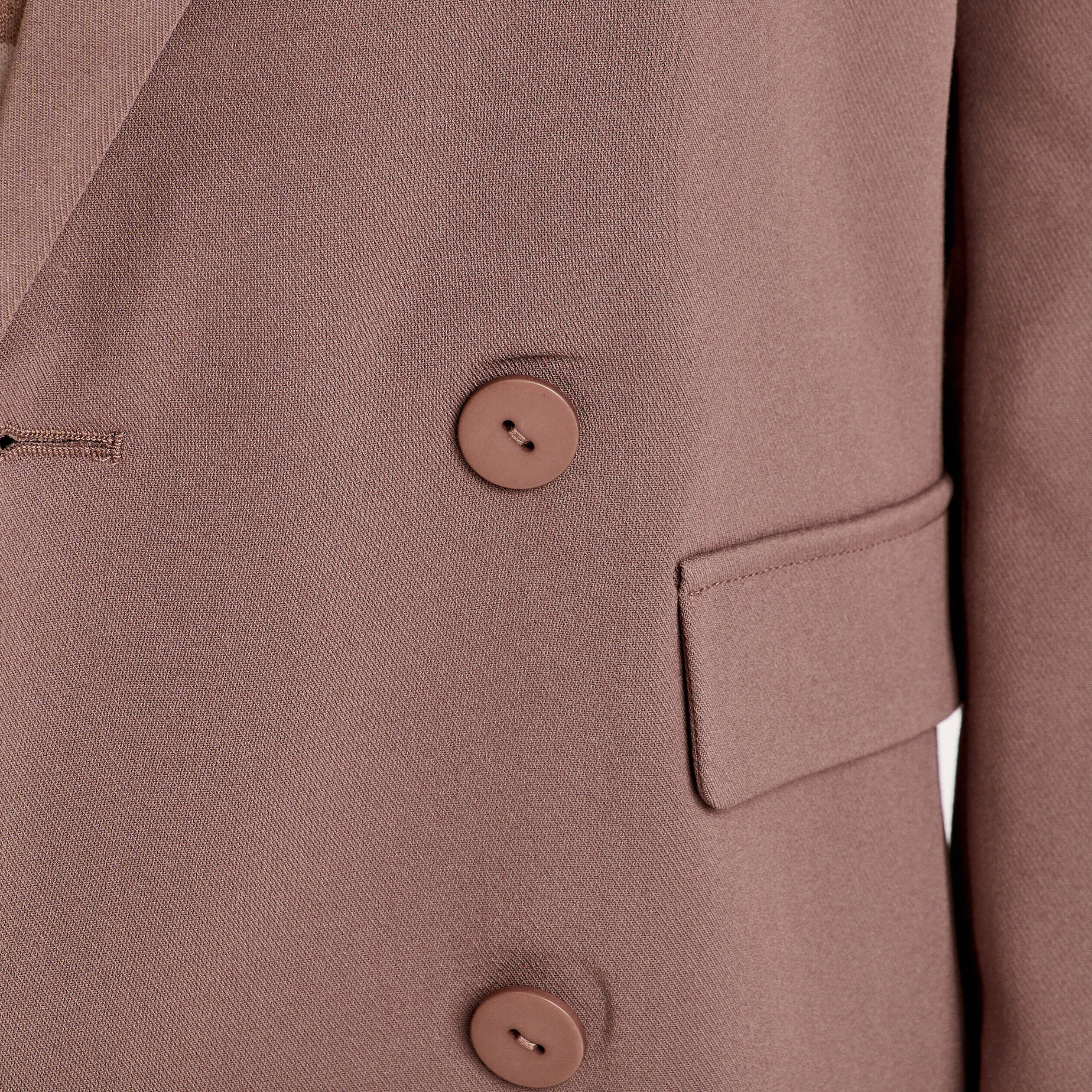 Veste esprit blazer droite taupe femme | Cache Cache