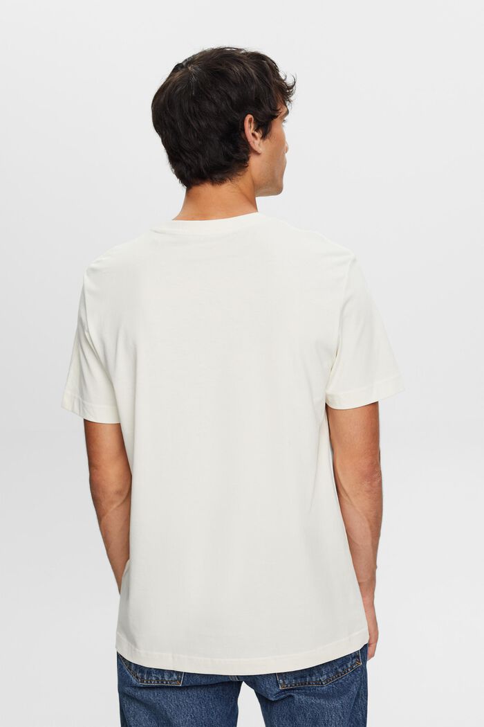 Bedrucktes Jersey-T-Shirt, 100 % Baumwolle
