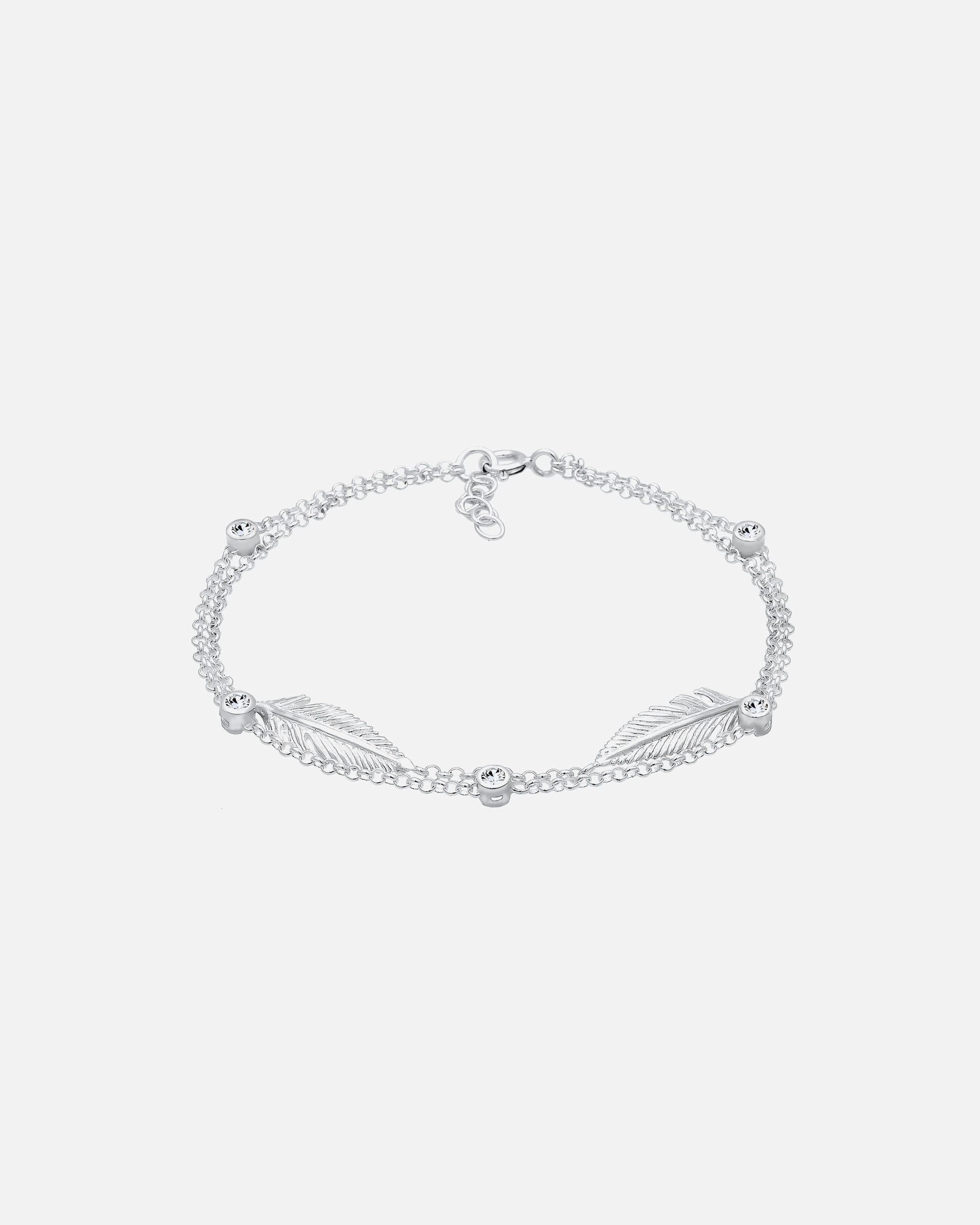 Pendentif Elli pour femme, orné de cristaux et en argent sterling 925.