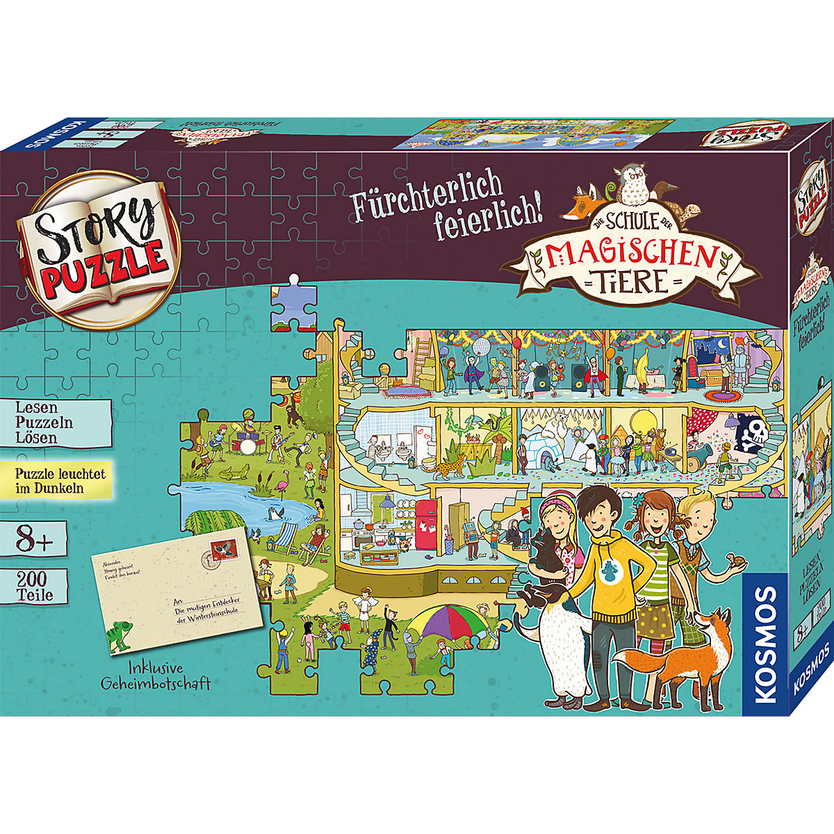 Schule der magischen Tiere - Story Puzzle: Fürchterlich feierlich!
