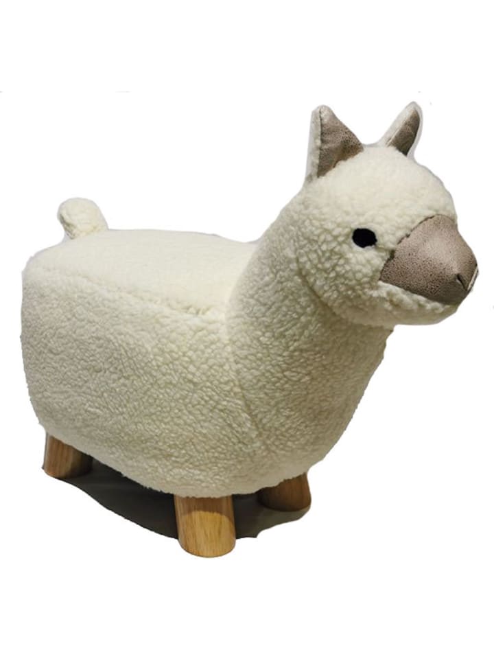 Planet! Müller & Herber Tierhocker für Kinder - Farbe: Lama günstig kaufen onesize