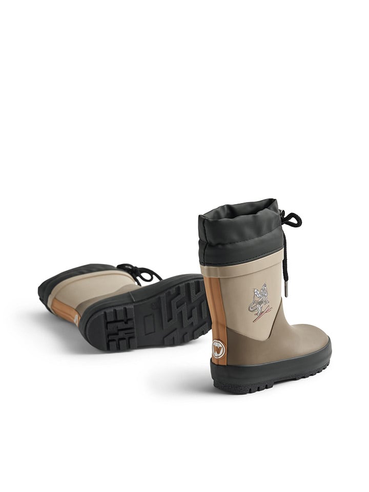 Wheat Gummistiefel in Braun/ Beige/ Schwarz günstig kaufen