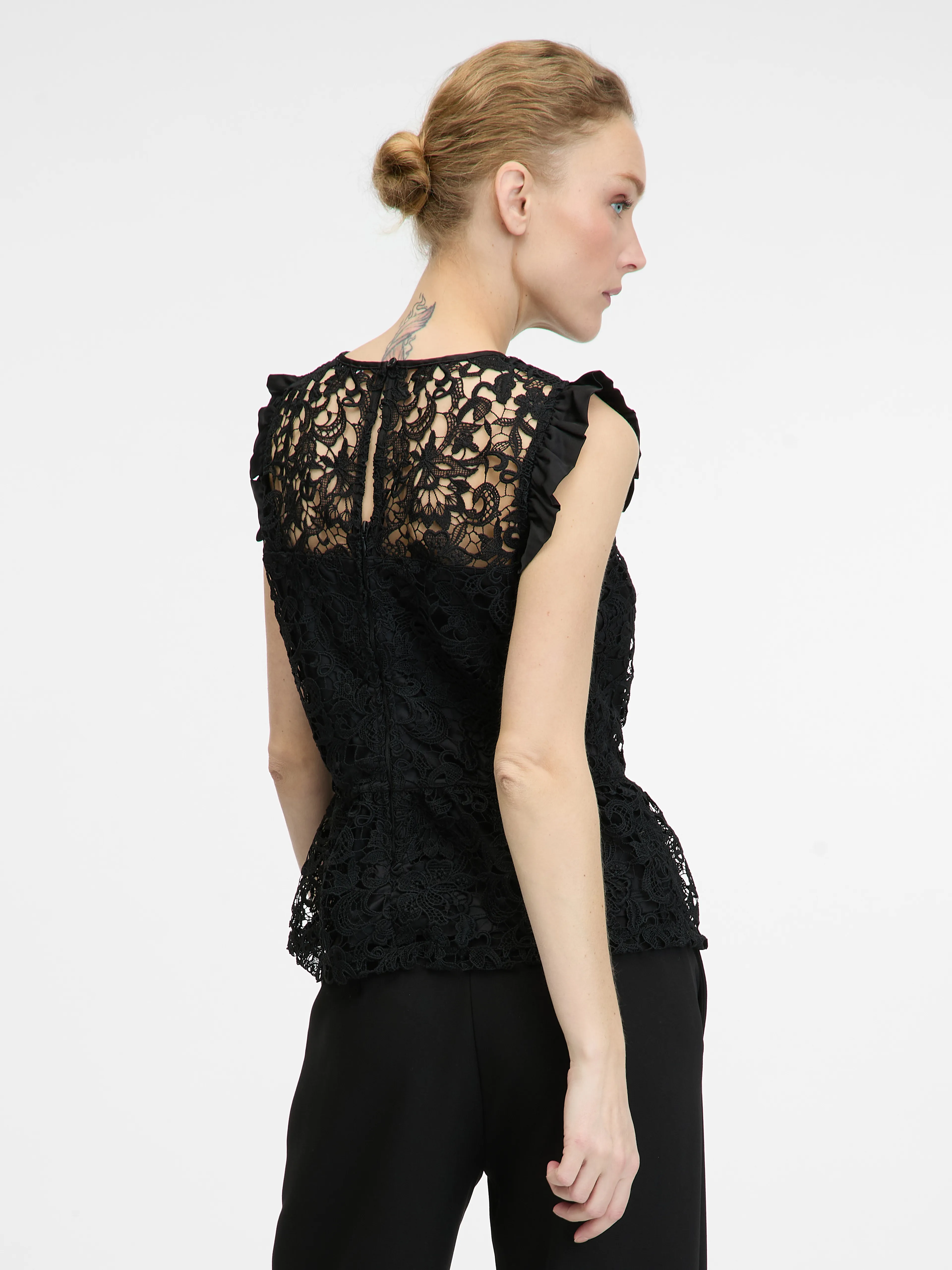Schwarze Damenbluse ORSAY