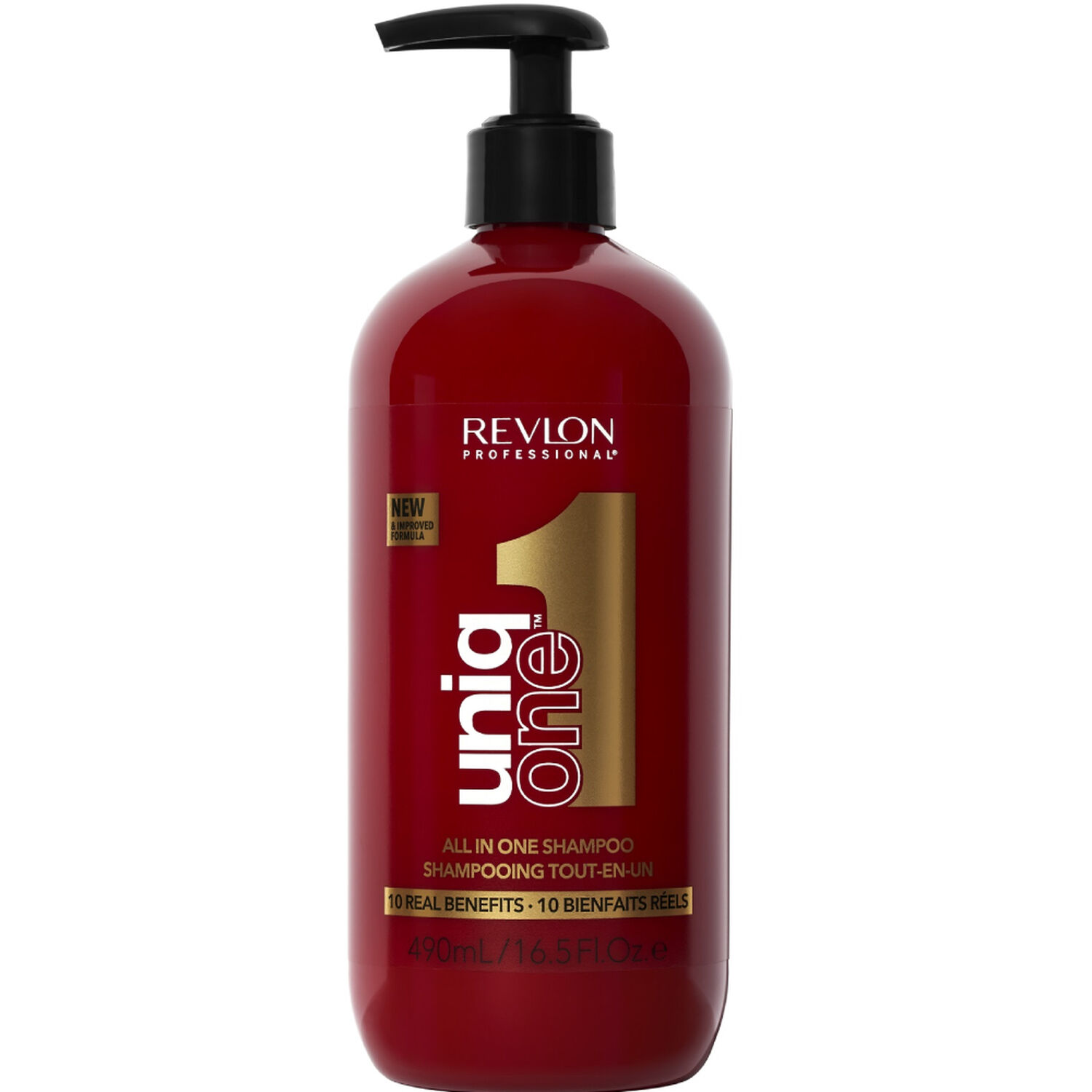 revlon professional Shampooing et Après-Shampoing 10 Bienfaits Rouge Classique UNIQONE™ - Tout Type de Cheveux