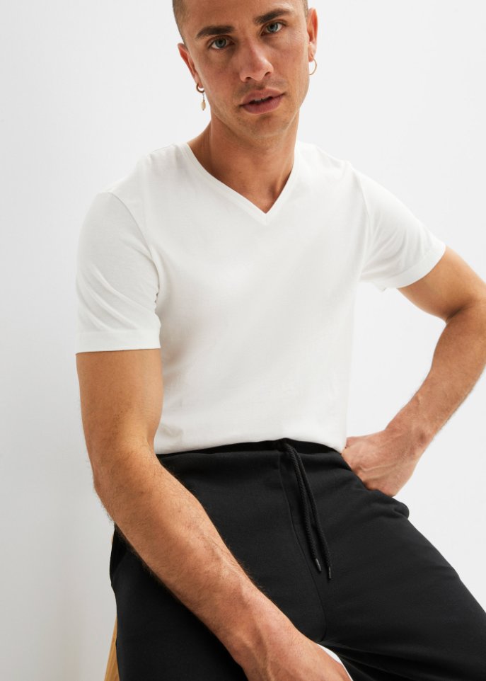 Sweathose mit recyceltem Polyester und Farbverlauf