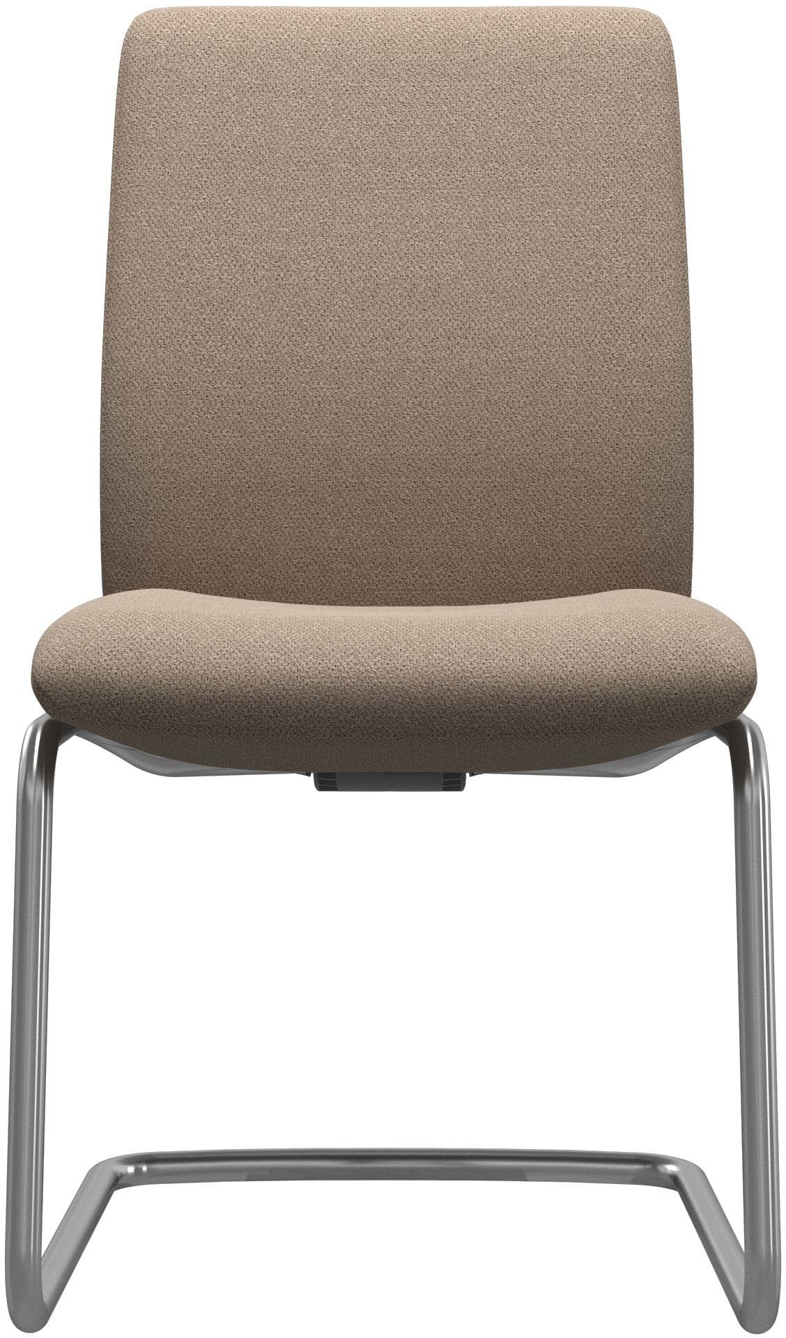 Stressless® Polsterstuhl Laurel, Low Back, Größe L, mit Beinen aus Stahl in Schwarz matt