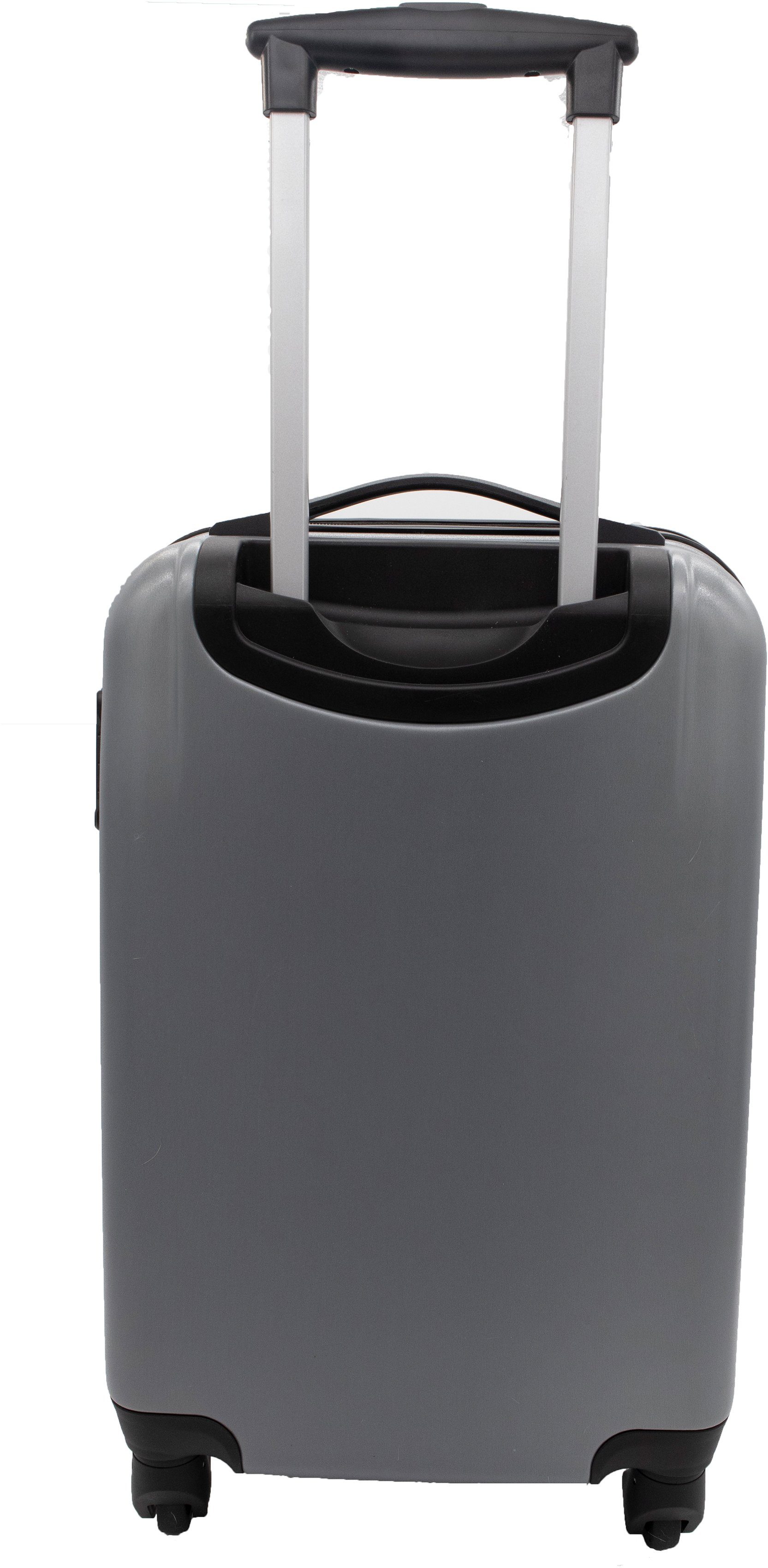 UNDERCOVER Hartschalen-Trolley Mickey Mouse, 56 cm, 4 Rollen, mit TSA-Zahlenschloss