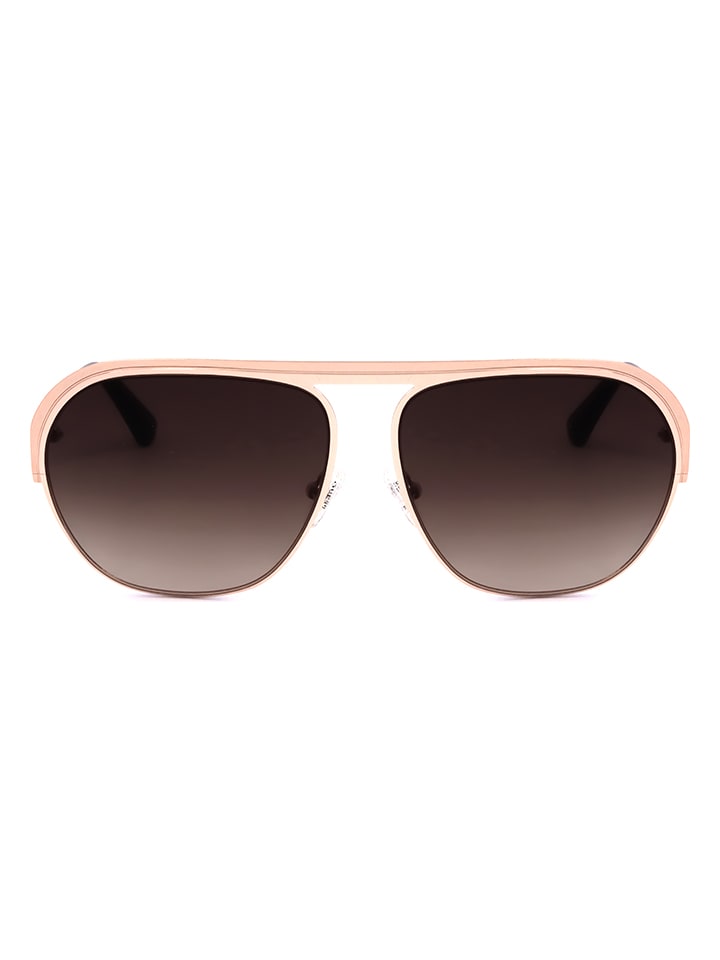 Guess Unisex-Sonnenbrille in Schwarz/ Gold günstig kaufen 59