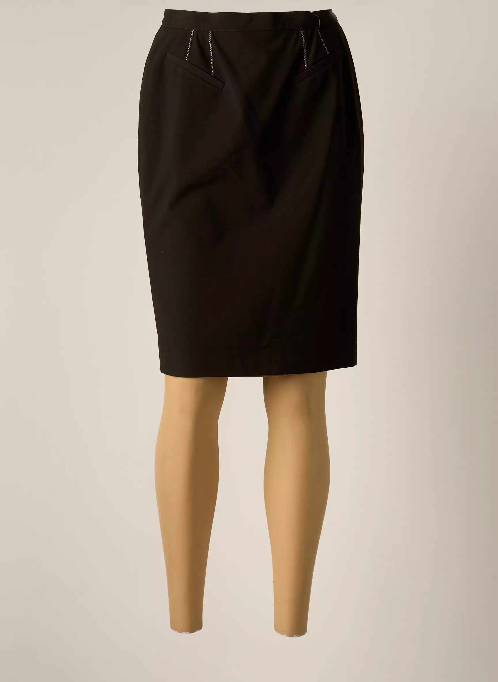 Jumfil Jupes Mi Longues Femme couleur marron