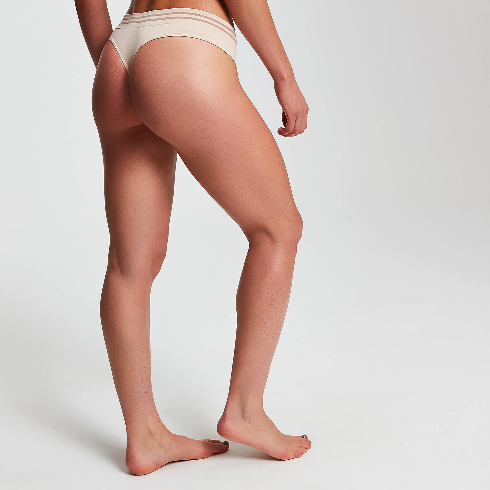 String sans couture MP pour femmes – Beige