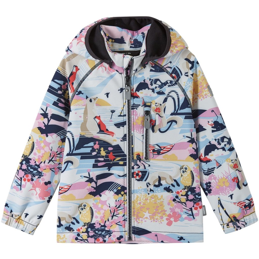 Reima Vantti Lilac Pink Kinder Softshelljacke