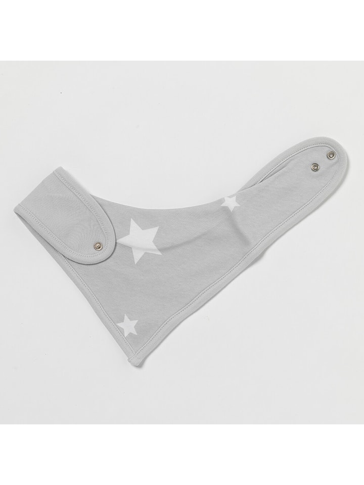 Schlummersack Bandana / Halstuch aus Bio-Baumwolle 4er-Pack in Grau günstig kaufen onesize