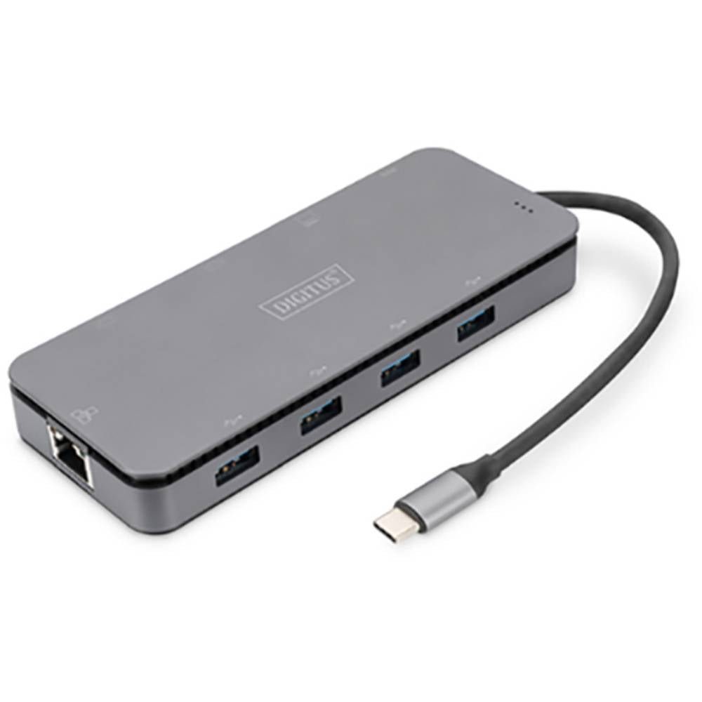Digitus Laptop-Dockingstation 11 Port USB-C Dockingstation mit SSD Enclosure