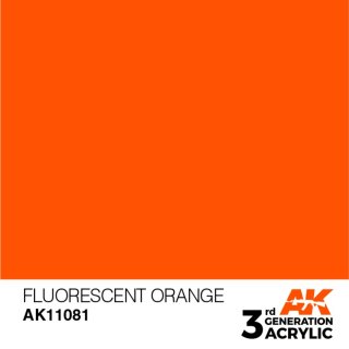 AK Fluorescent Orange (17 ml)