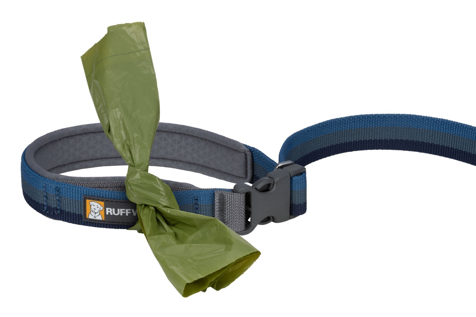 Ruffwear Hundeleinen Ruffwear Bungee Joggingleine Roamer™ blau/ blau M