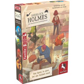 !AKTION Sherlock Holmes - Die Nachwuchs-Investigatoren (Krimi-Comic-Spiel) (DE) *Mängelexemplar