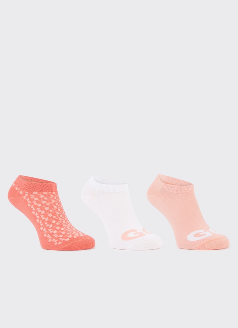 Șosete sport cu logo HUGO BOSS, set de 3