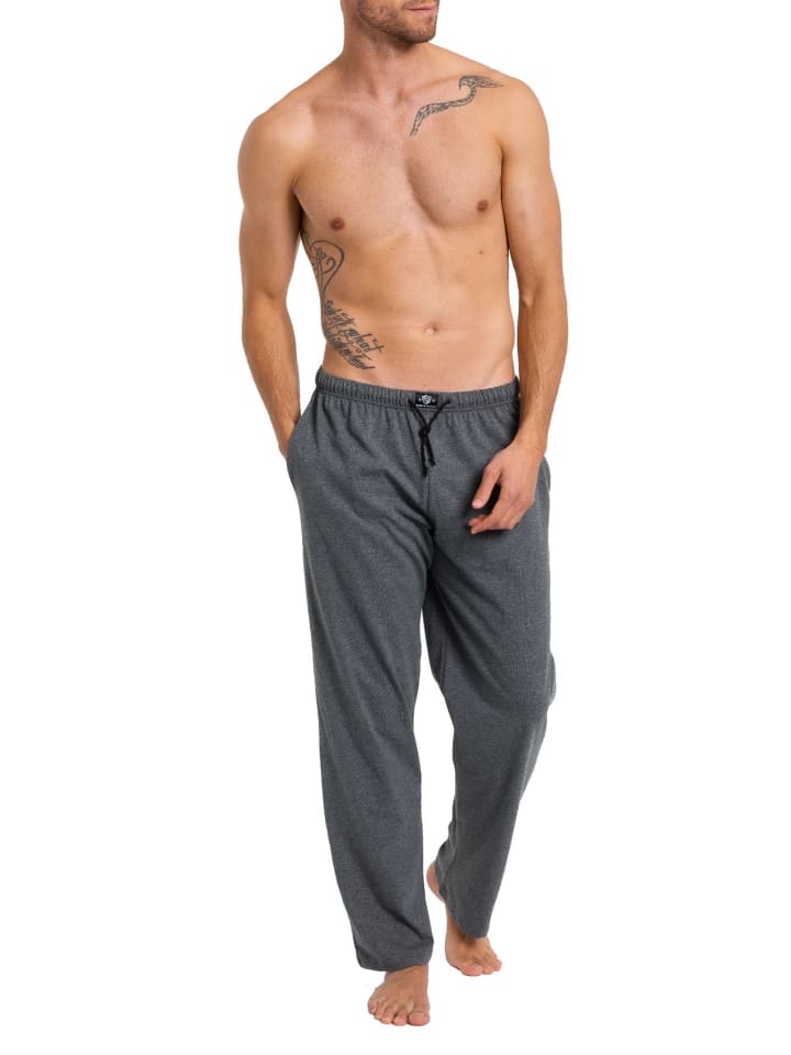 Haasis Bodywear Pyjamahose in Carbon günstig kaufen